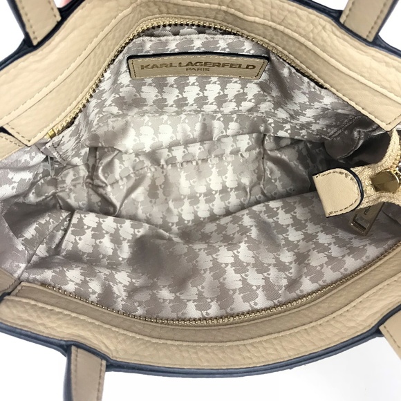 Karl Lagerfeld Paris Agnyess Quilted Turnlock - Picture 6 of 8